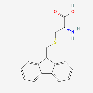 molecular formula C18H17NO4S B613118 H-D-Cys(Fm)-OH CAS No. 257288-48-5