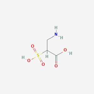 molecular formula C3H7NO5S B613136 3-Amino-2-sulfopropanoic acid 