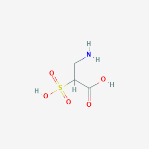molecular formula C3H7NO5S B613136 3-氨基-2-磺基丙酸 CAS No. 15924-28-4
