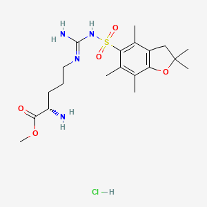 molecular formula C20H33ClN4O5S B613144 H-Arg(pbf)-ome hcl 