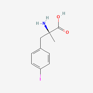 molecular formula C10H12INO2 B613151 (S)-alpha-Methyl-4-Iodophenylalanine CAS No. 1215092-16-2