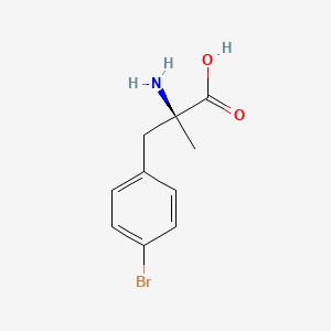 molecular formula C10H12BrNO2 B613152 (S)-α-甲基-4-溴苯丙氨酸 CAS No. 747397-27-9