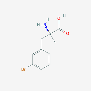 molecular formula C10H12BrNO2 B613159 (R)-α-甲基-3-溴苯丙氨酸 CAS No. 1212321-90-8
