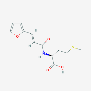 molecular formula C12H15NO4S B613177 (S)-2-(3-(Furan-2-yl)acrylamido)-4-(methylthio)butanoic acid CAS No. 261179-09-3