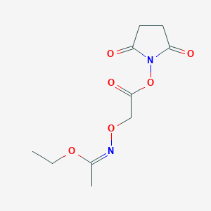 molecular formula C10H14N2O6 B613180 Eei-Aoa-OSu CAS No. 960607-67-4