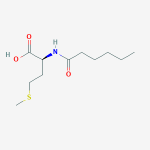 molecular formula C11H21NO3S B613211 Caproyl-met-OH CAS No. 68862-41-9