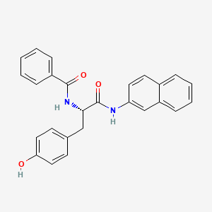molecular formula C26H22N2O3 B613212 Bz-Tyr-betaNA CAS No. 201988-63-8