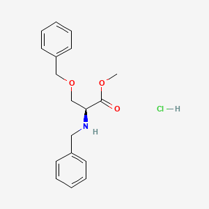 molecular formula C18H22ClNO3 B613217 Bzl-Ser(Bzl)-Ome hydrochloride CAS No. 746598-47-0