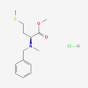 molecular formula C14H21NO2S*HCl B613228 Bzl,ME-L-蛋氨酸-ome hcl CAS No. 1272754-99-0