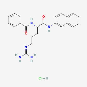 molecular formula C23H26ClN5O2 B613234 Benzoyl-L-arginine beta-naphthylamide hydrochloride CAS No. 198555-19-0
