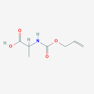 molecular formula C7H11NO4 · C12H23N B613243 ((烯丙氧羰基))-D-丙氨酸 CAS No. 90508-28-4