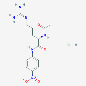 molecular formula C14H21ClN6O4 B613253 Ac-Arg-Pna HCl CAS No. 40127-26-2
