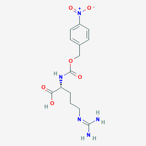 molecular formula C14H19N5O6 B613262 4-Nitro-Z-D-arg-OH CAS No. 200188-53-0