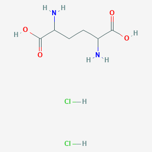 molecular formula C6H14Cl2N2O4 B613277 2,5-Diaminoadipic acid dihydrochloride CAS No. 52408-04-5