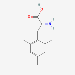 molecular formula C12H17NO2 B613278 2,4,6-Trimethyl-D-phenylalanine CAS No. 146277-48-7