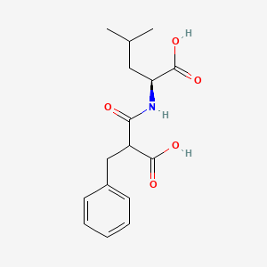 (2S)-2-(2-Carboxy-3-phenylpropanamido)-4-methylpentanoic acid