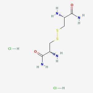 molecular formula C6H16Cl2N4O2S2 B613293 L-Cystine bisamide dihydrochloride CAS No. 22671-21-2