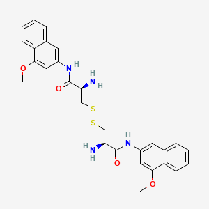 B613295 (H-Cys-4mbetana)2 acetate salt CAS No. 201930-05-4
