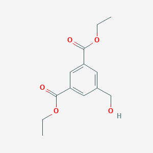 molecular formula C13H16O5 B061330 5-(羟甲基)邻苯二甲酸二乙酯 CAS No. 181425-91-2