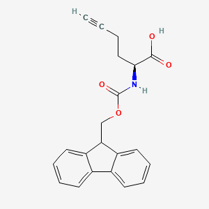 molecular formula C21H19NO4 B613309 Fmoc-L-homopropargylglycine CAS No. 942518-21-0