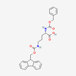 molecular formula C28H28N2O6 B613311 Z-Orn(fmoc)-OH CAS No. 201048-68-2