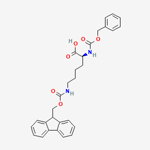 N6-(((9H-Fluoren-9-yl)methoxy)carbonyl)-N2-((benzyloxy)carbonyl)-L-lysine