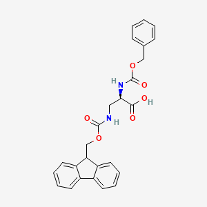 molecular formula C26H24N2O6 B613315 Z-D-Dap(Fmoc)-OH CAS No. 185968-90-5
