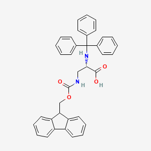 molecular formula C37H32N2O4 B613319 Trt-Dap(Fmoc)-OH CAS No. 1263046-25-8