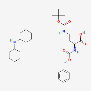 Dicyclohexylamine (S)-2-(((benzyloxy)carbonyl)amino)-4-((tert-butoxycarbonyl)amino)butanoate