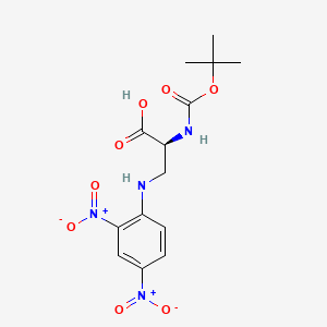 (S)-2-((tert-Butoxycarbonyl)amino)-3-((2,4-dinitrophenyl)amino)propanoic acid