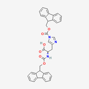 molecular formula C36H29N3O6 B613345 Fmoc-His(Fmoc)-OH CAS No. 98929-98-7