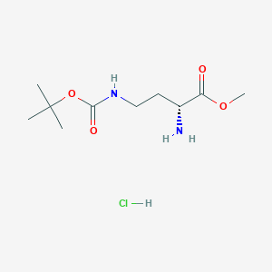 molecular formula C10H21ClN2O4 B613359 H-D-Dab(Boc)-Ome HCl CAS No. 1052649-77-0