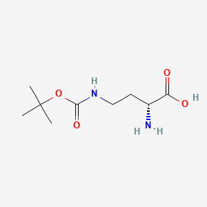 molecular formula C9H18N2O4 B613360 H-D-Dab(Boc)-OH CAS No. 114360-55-3