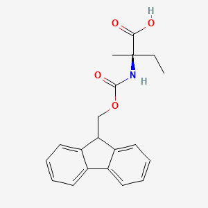 (R)-2-((((9H-Fluoren-9-yl)methoxy)carbonyl)amino)-2-methylbutanoic acid
