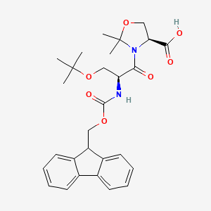 molecular formula C28H34N2O7 B613368 Fmoc-Ser(Tbu)-Ser(Psime,Mepro)-OH CAS No. 1000164-43-1