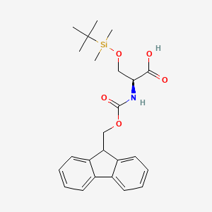 molecular formula C24H31NO5Si B613369 Fmoc-O-tert-butyldimethylsilyl-L-serine CAS No. 146346-81-8