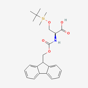molecular formula C24H31NO5Si B613369 Fmoc-Ser(TBDMS)-OH CAS No. 146346-81-8