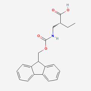 (R)-N-(9-Fluorenylmethyloxycarbonyl)-2-aminomethyl butyric acid