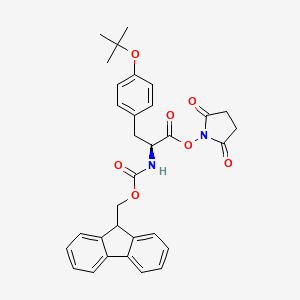 molecular formula C32H32N2O7 B613388 Fmoc-L-Tyr(tBu)-OSu CAS No. 155892-27-6