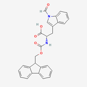 molecular formula C27H22N2O5 B613391 Fmoc-Trp(For)-OH CAS No. 152338-45-9