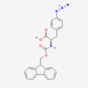 molecular formula C24H20N4O4 B613398 Fmoc-4-azido-L-phenylalanine CAS No. 163217-43-4