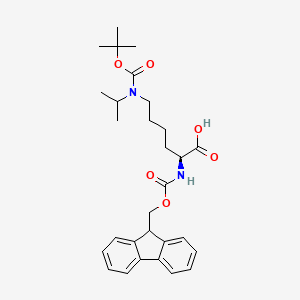 molecular formula C29H38N2O6 B613418 N-Fmoc-N'-Boc-N'-isopropyl-L-lysine CAS No. 201003-48-7