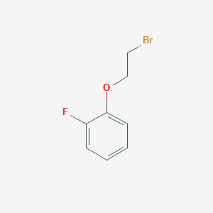 molecular formula C8H8BrFO B061342 1-(2-Bromoethoxy)-2-fluorobenzene CAS No. 193220-21-2