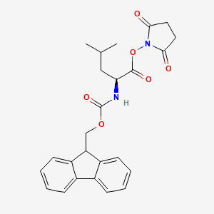 molecular formula C25H26N2O6 B613420 Fmoc-Leu-OSu CAS No. 76542-83-1