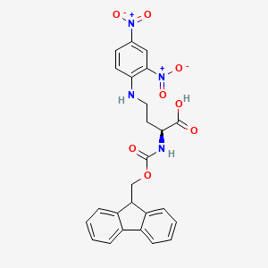 molecular formula C25H22N4O8 B613441 Fmoc-Dab(Dnp)-OH CAS No. 1263047-22-8