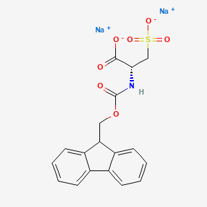 Sodium (R)-2-((((9H-fluoren-9-yl)methoxy)carbonyl)amino)-3-sulfonatopropanoate