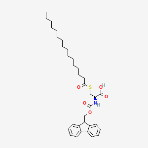 molecular formula C34H47NO5S B613445 Fmoc-l-cys(palm)-oh CAS No. 824955-27-3