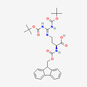 molecular formula C30H38N4O8 B613454 Fmoc-L-Norarginine(Boc)2-OH CAS No. 206183-06-4