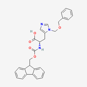 molecular formula C29H27N3O5 B613459 Fmoc-His(3-Bom)-OH CAS No. 84891-19-0