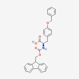 (R)-2-((((9H-Fluoren-9-yl)methoxy)carbonyl)amino)-3-(4-(benzyloxy)phenyl)propanoic acid